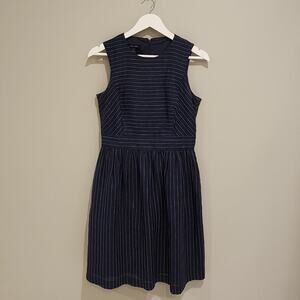 Ivy & Blu Edmund Pinstripe Linen dress - Size6